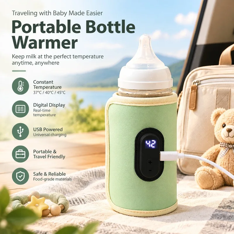 Tragbarer USB-Babyflaschenwärm – Baby Food Warmer Bewertung und Preis